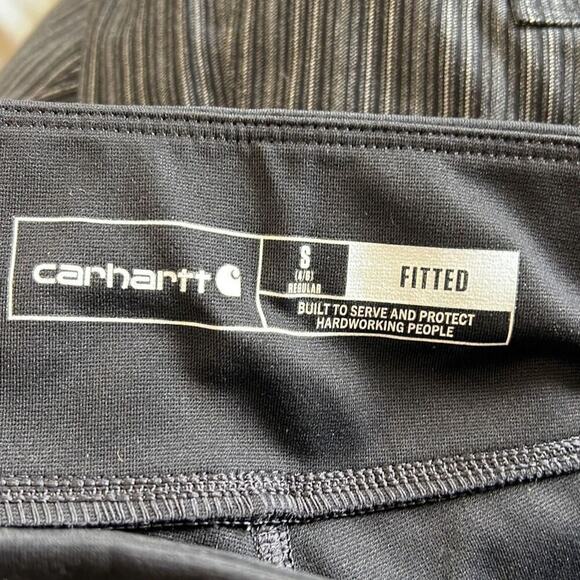 Carhartt size small women’s black pull on stretch Carhartt pants - Picture 4 of 5